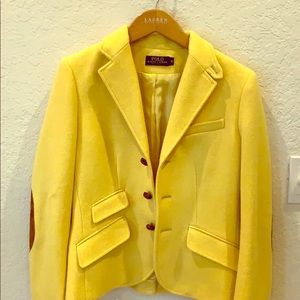 Polo Ralph Lauren Yellow Coat